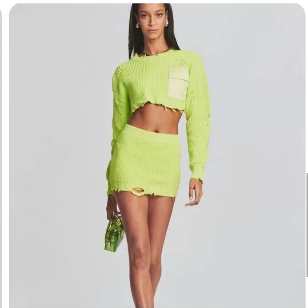 SER.O.YA ROPPED DEVIN SWEATER